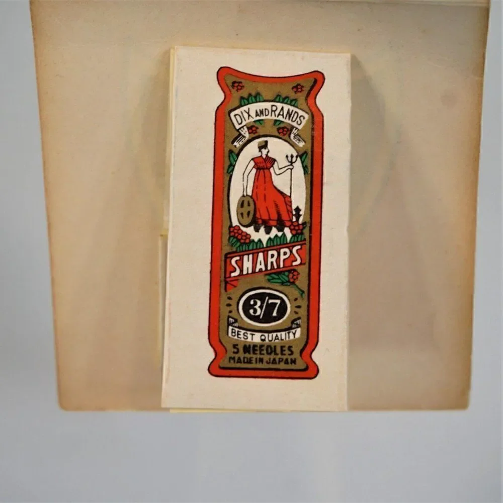Vintage National Life & Accident Ins Advertising Sharps Sewing Needles Japan